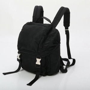 Prada Rucksack Nylon Logo Leather Tessuto Triangle